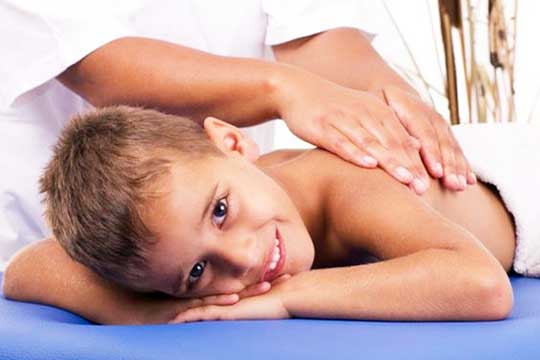 Дренажный массаж для детей при кашле