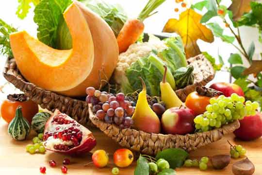 Полезные продукты для питания осенью